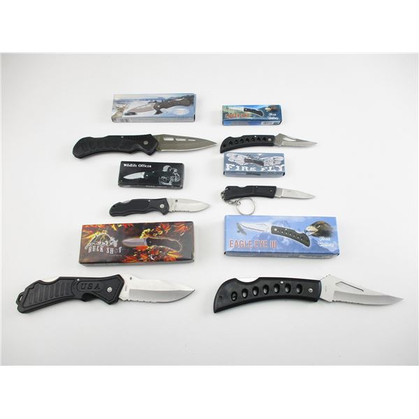 ASSORTED POCKET KNIVES