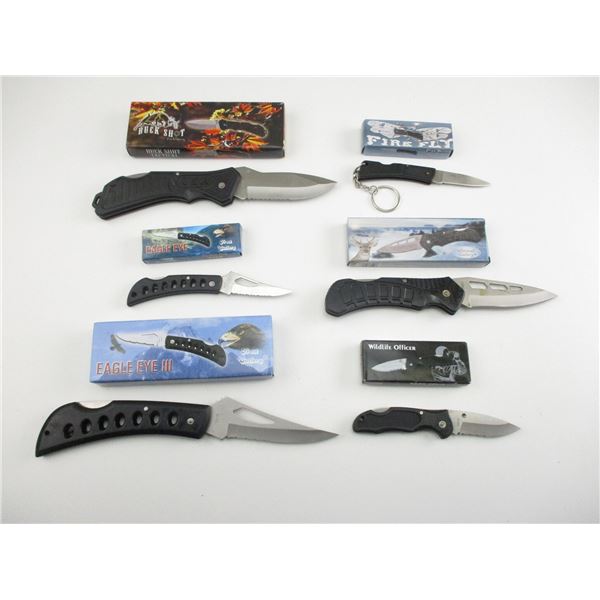 ASSORTED POCKET KNIVES