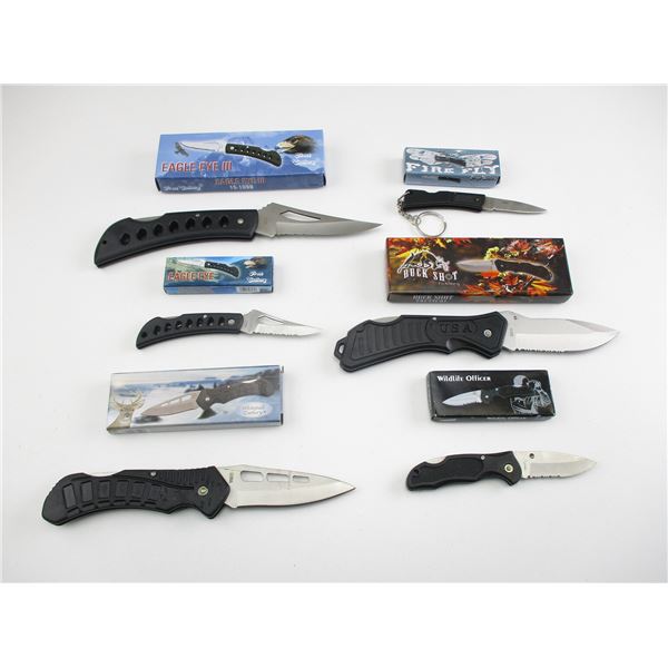 ASSORTED POCKET KNIVES