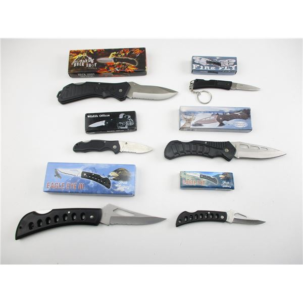 ASSORTED POCKET KNIVES