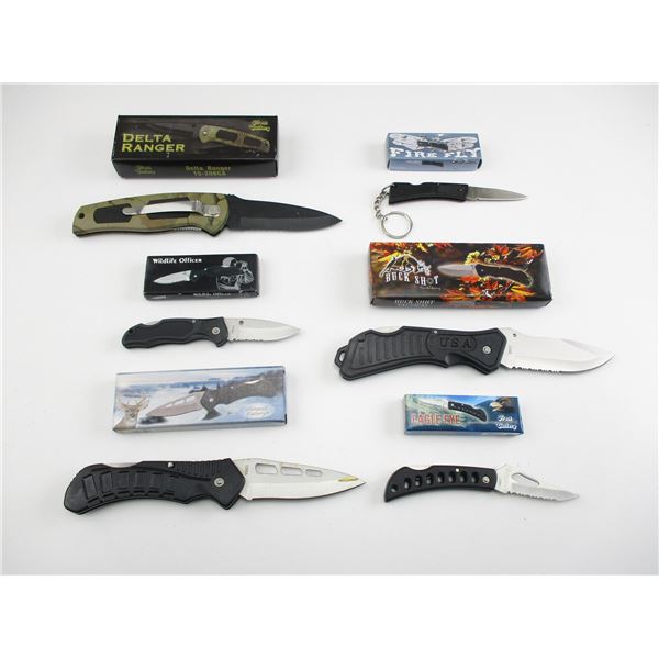 ASSORTED POCKET KNIVES