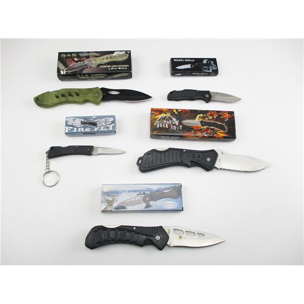 ASSORTED POCKET KNIVES