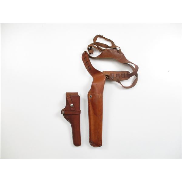 REVOLVER STYLE LEATHER HOLSTERS