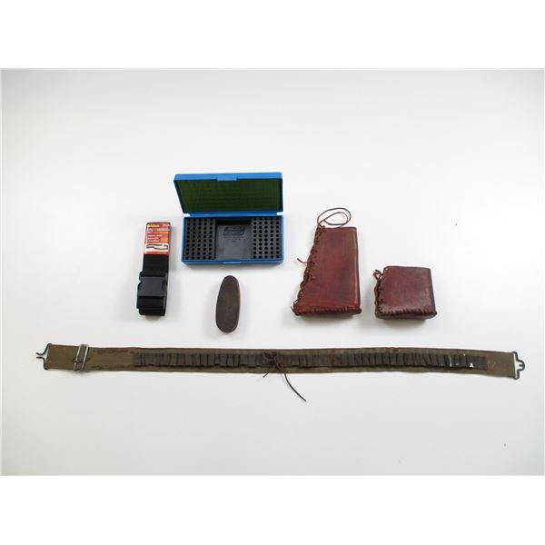 RIFLE AMMO BELTS ETC