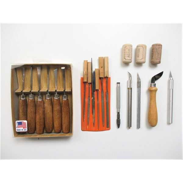 ASSORTED WOOD WORKINGS TOOLS