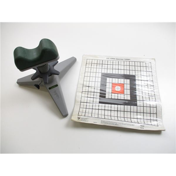 PAPER TARGETS & TABLE TOP RIFLE REST