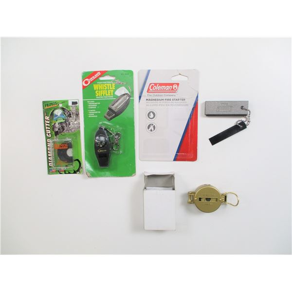 ASSORTED SURVIVAL ACCESSORIES