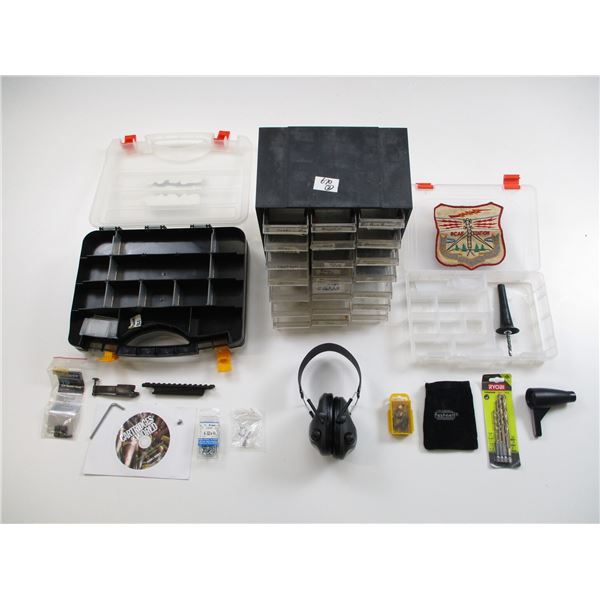 ASSORTED DIVIDING BINS ETC