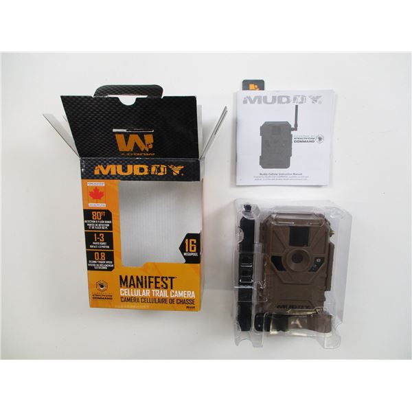MUDDY MANIFEST CELLULAR TRAIL CAMERA