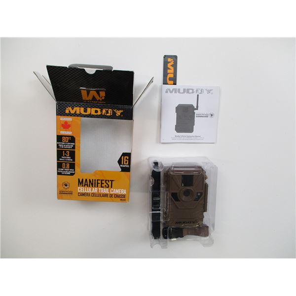 MUDDY MANIFEST CELLULAR TRAIL CAMERA