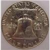 Image 2 : 1958-D FRANKLIN HALF DOLLAR NNC MS66-FBL