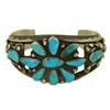 Image 1 : Navajo Turquoise & Silver Bracelet