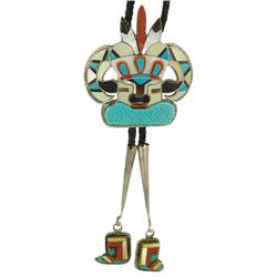 Zuni Inlay Bolo Tie