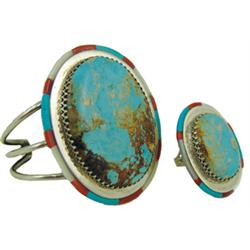 Zuni Bracelet/Ring Set