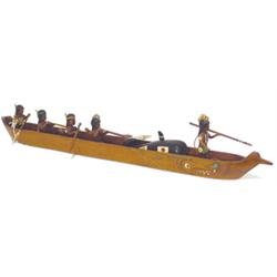 NW Coast Model Canoe