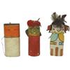 Image 1 : Three Hopi Kachina Carvings