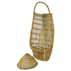 Hupa Basketry Cradle