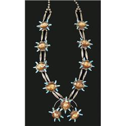 Zuni Turtle Necklace