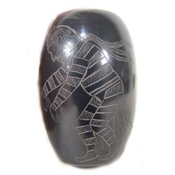 Santa Clara Pottery Seed Jar