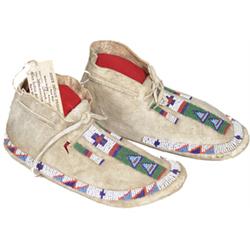 Sioux Beaded Moccasins