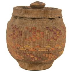 Tlingit Rattletop Basket