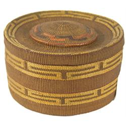 Tlingit Rattletop Basket