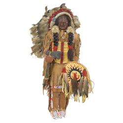 Hand Carved Wooden Figure