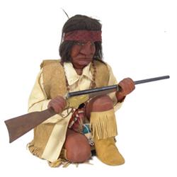 Hand Carved Wooden Figure