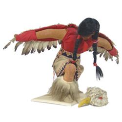 Hand Carved Wooden Figure