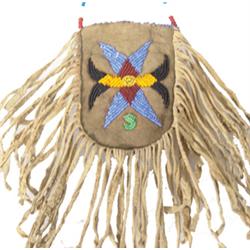 Flathead Beaded Pouch