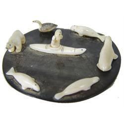 Eskimo Ivory Sculpture