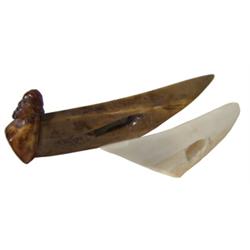 2 Eskimo Harpoon Tips