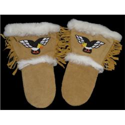 Cree Beaded Mittens