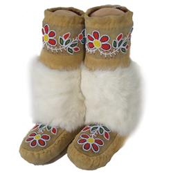 Cree Beaded Mittens