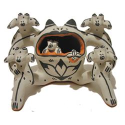 Cochiti Pottery Figure