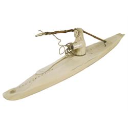 Eskimo Ivory carving