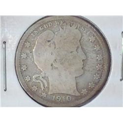 1910-D Barber Quarter