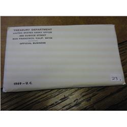 1969 US Mint UNC Set P/D/S (Sealed)