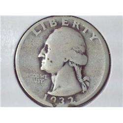 1932-D Washington Quarter (Key Date)