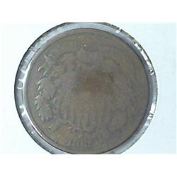 1865 Two Cent Piece