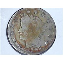 1906 Liberty "V" Nickel
