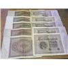 Image 1 : 10 1923 German  100,000 Mark Inflation Notes