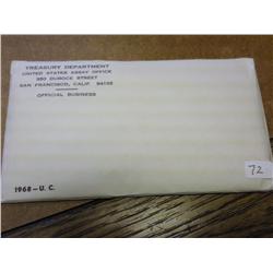 1968 US Mint UNC Set P/D/S (Sealed)