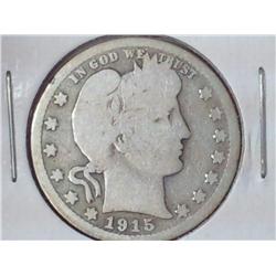 1915 Barber Quarter