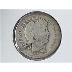 1893-O Barber Dime (Better Date)