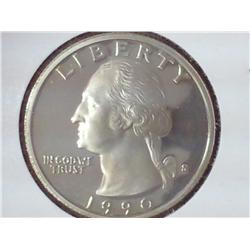 1990-S Washington Quarter (GEM Proof)