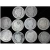 Image 1 : 10 Assorted Barber Dimes