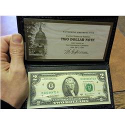 2003-A Two Dollar FRC (Gem CU) In Holder