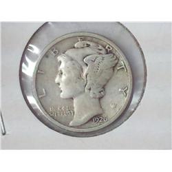 1926 Mercury Dime