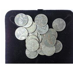19 Assorted 1943 Lincoln Steel War Cents